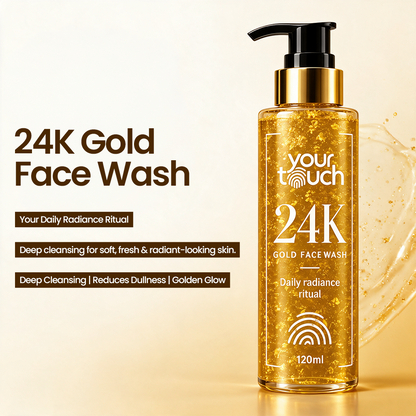 Your Touch Gluta Glow Facewash (24K Gold Facewash)